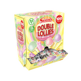 Double Lollies Full Tub 100 Lollipops