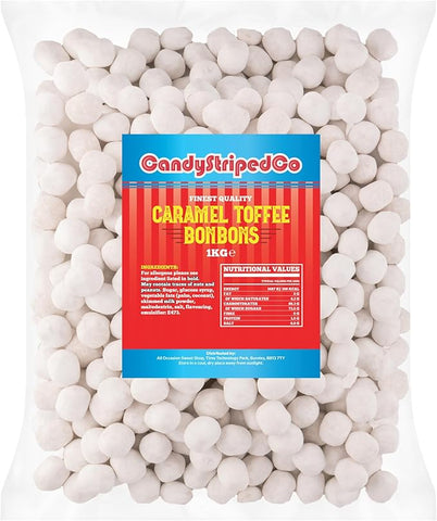 Caramel Toffee Bonbons Sweets Bag - 1kg