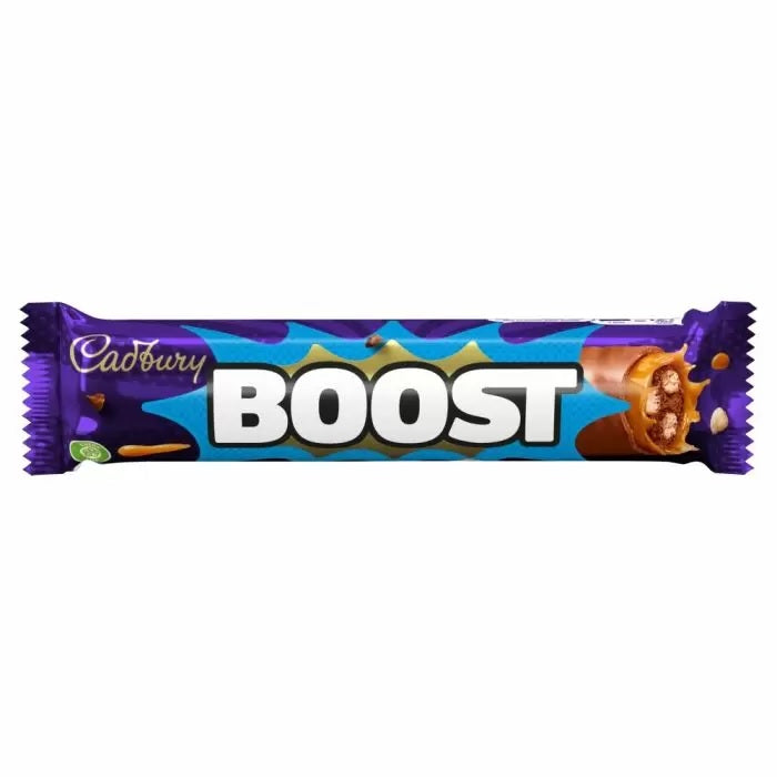Cadbury Boost Chocolate Bar Full Box 48 x 48.5g Bars