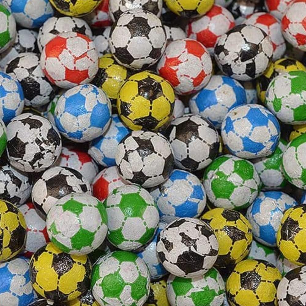 Chocolate Footballs Sweets Bag - 1kg