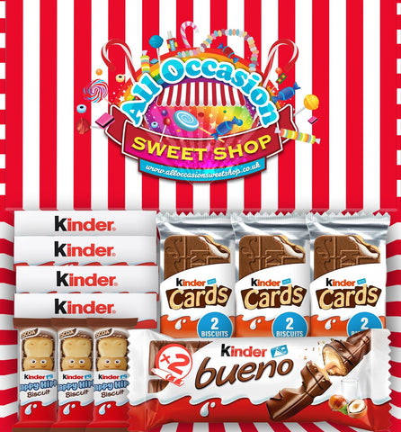 Kinder Chocolate Gift Box - 11pcs - A Perfect Present For Men, Women & Kids At Birthdays, Congratulations and Father's Day