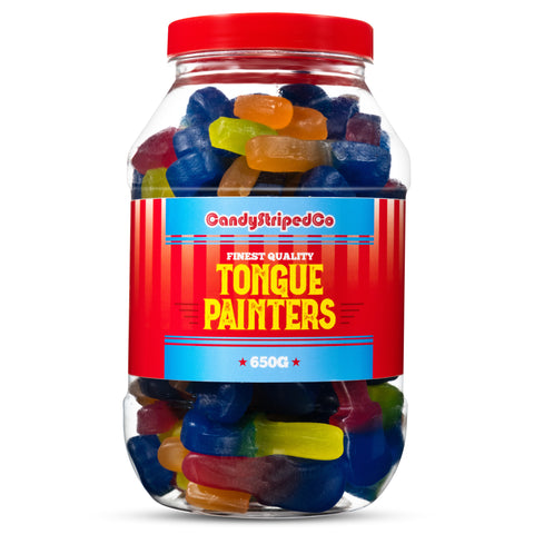 Tongue Painters Retro Sweets Jar 650g