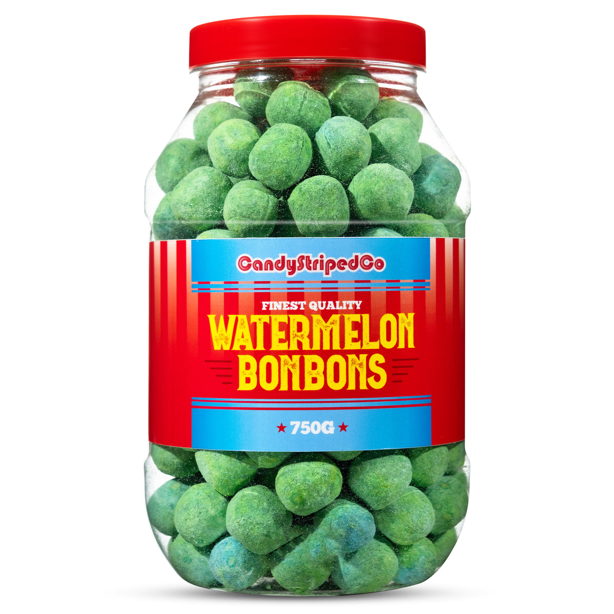 Watermelon Bonbons Retro Sweets Jar 750g