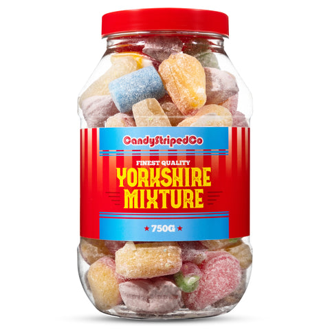 Yorkshire Mixture Retro Sweets Jar 750g