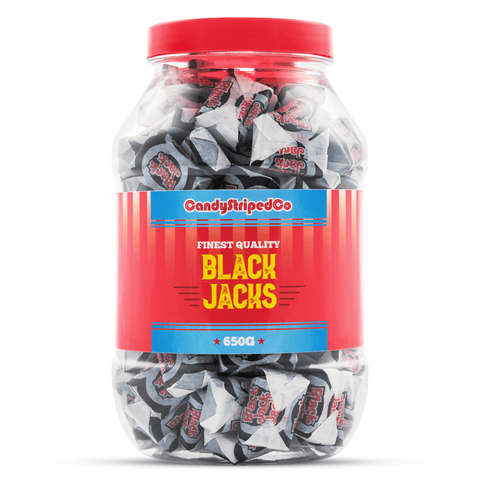 Black Jacks Retro Sweets Gift Jar 750g