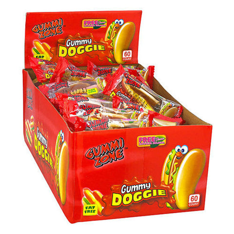 Gummy Hot Dog Full Box 60 Packets
