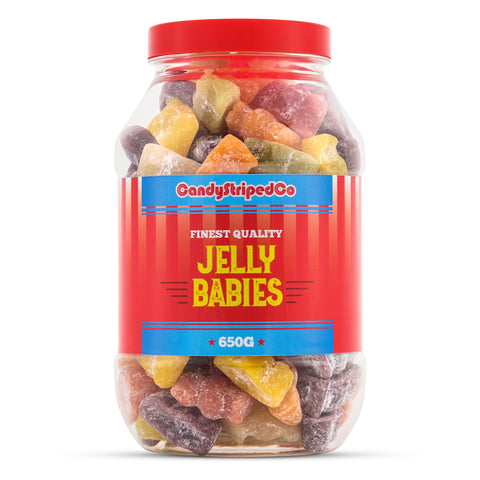 Jelly Babies Retro Sweets Gift Jar 650g – All Occasion Sweet Shop