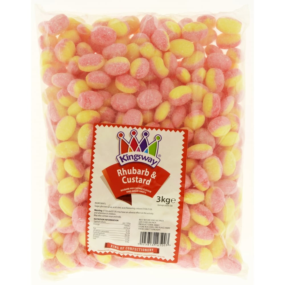 Rhubarb & Custard Full Bag 