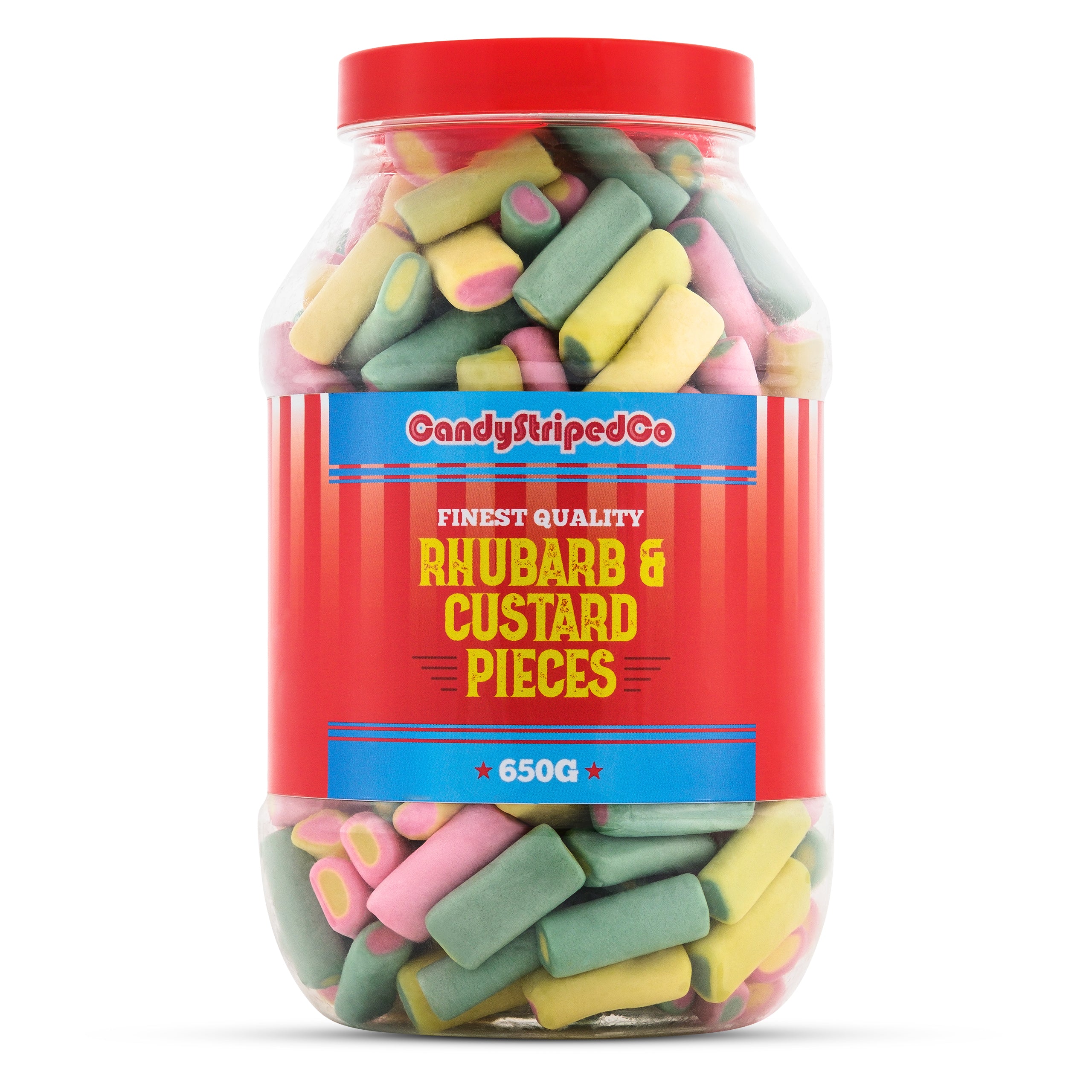 Rhubarb Custard Pieces